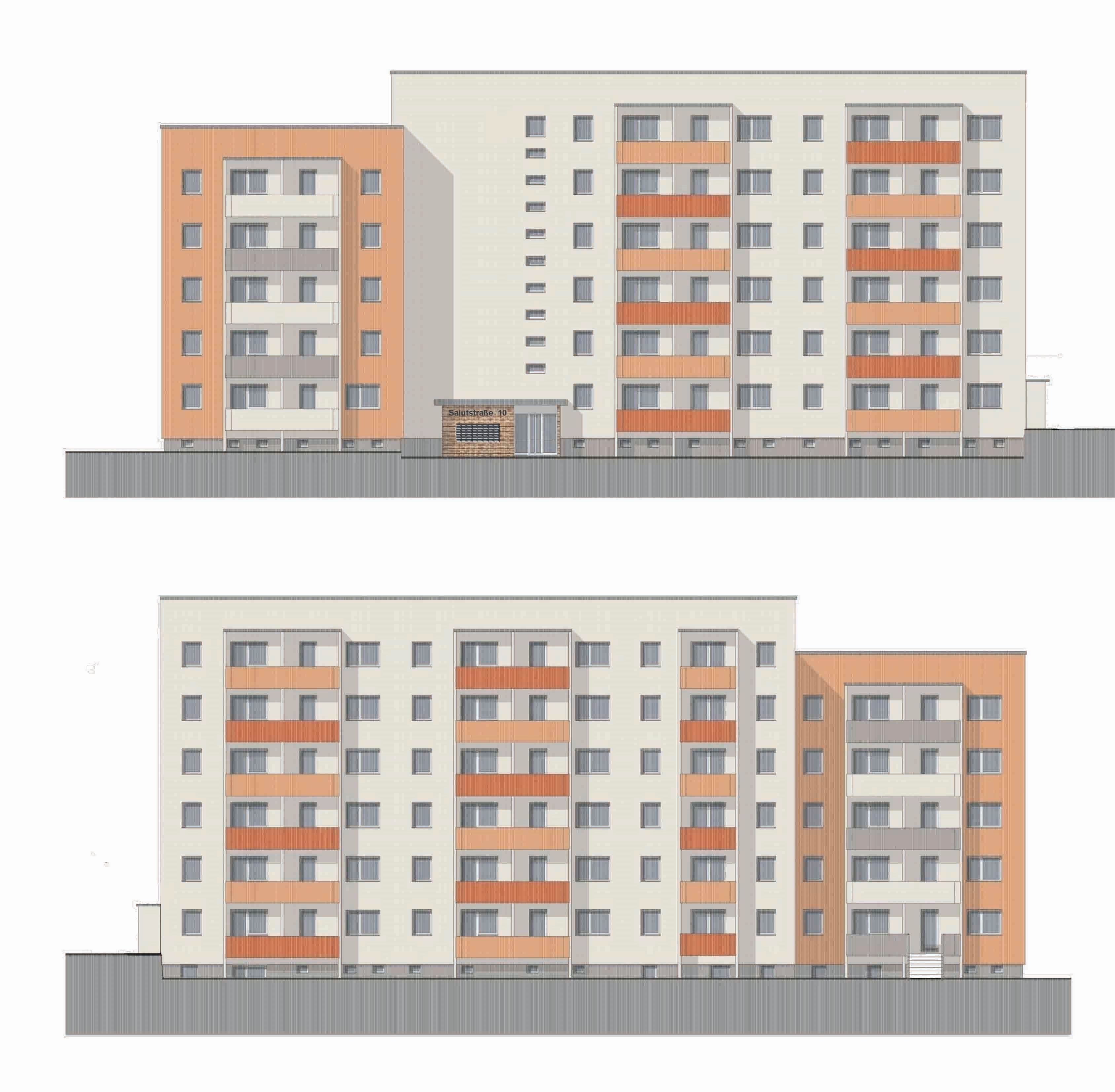 Erstbezug Betreutes Wohnen Salutstraße 10